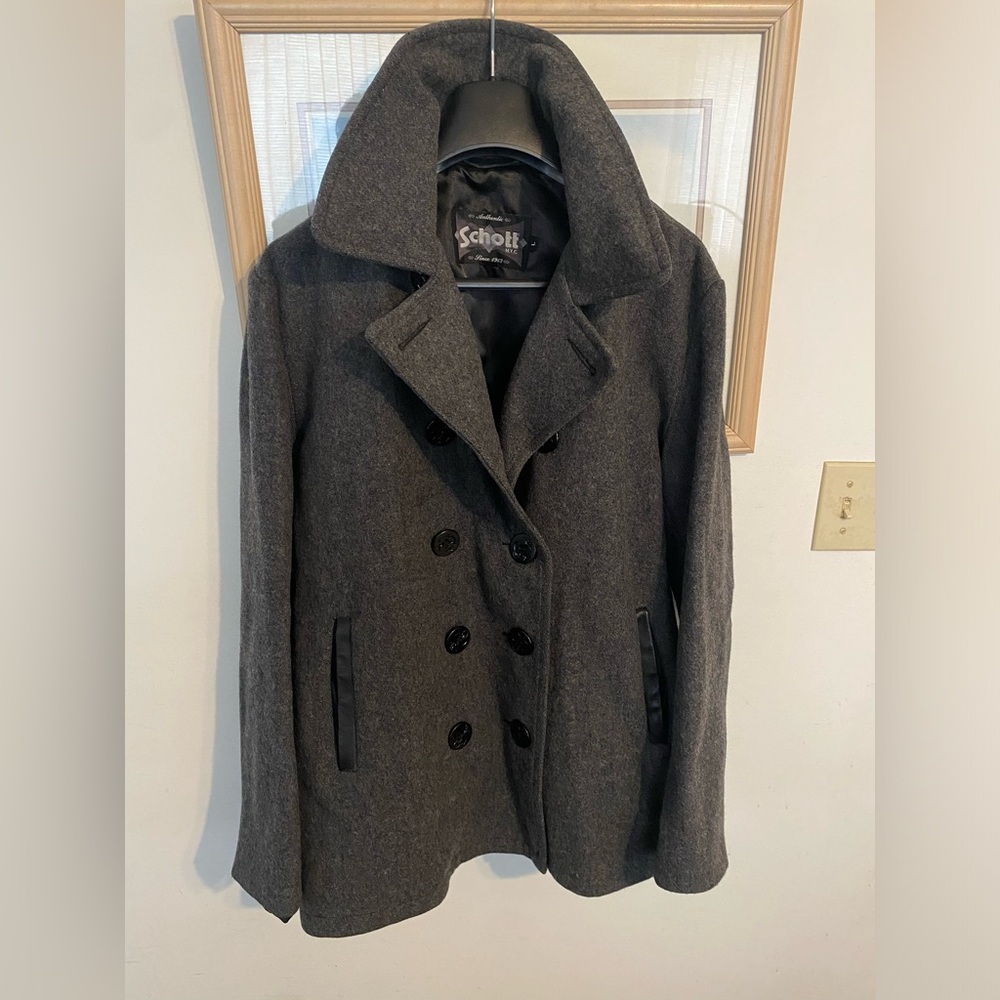 Vintage Schott NYC Wool Peacoat